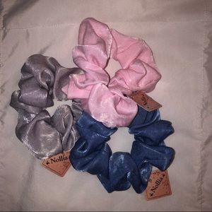 3 Nollia Silk Scrunchies